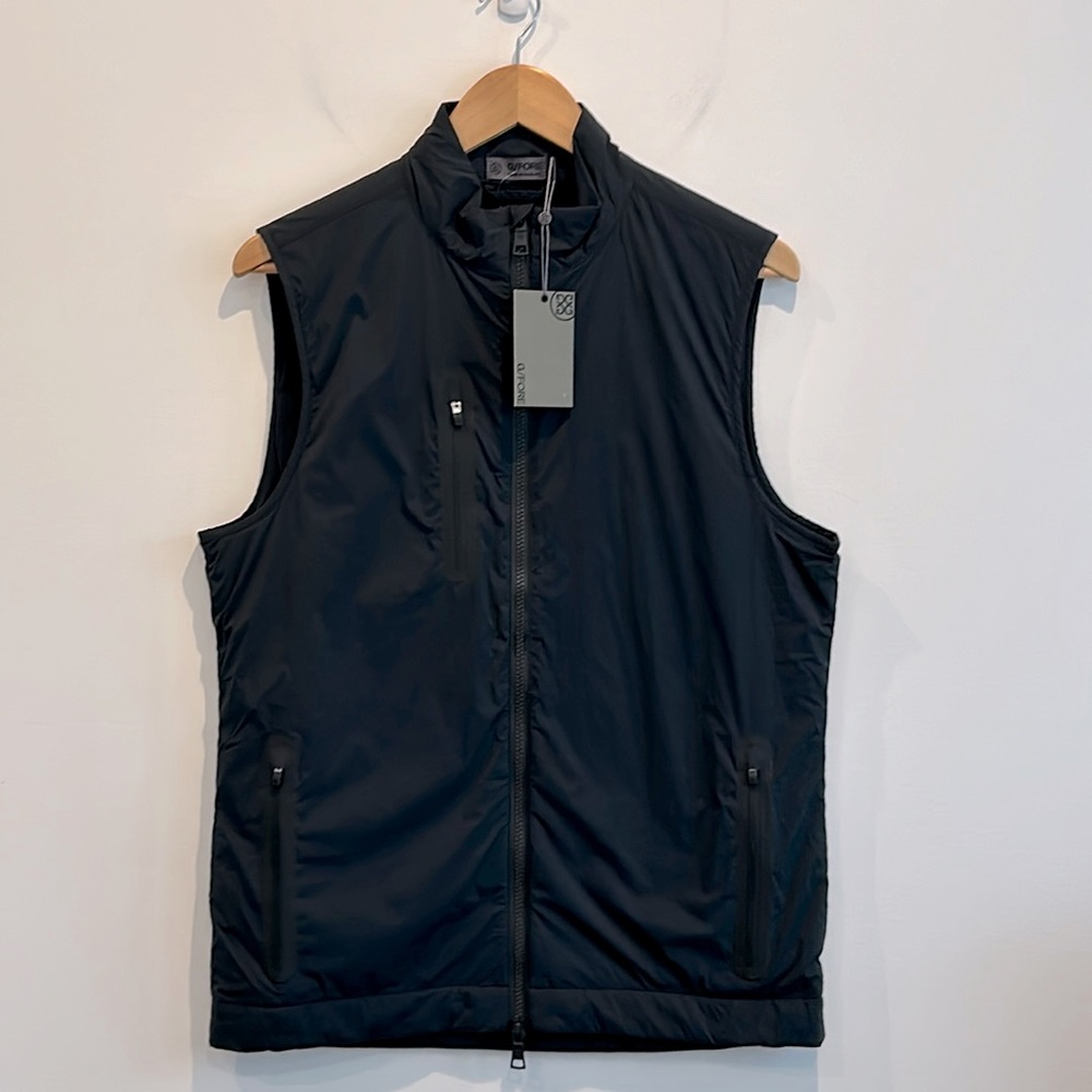 NEW G/Fore Men’s Black Vest